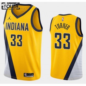 Indiana Pacers Trikot Myles Turner 33 2020-2021 Jordan Brand Statement Edition Swingman - Kinder